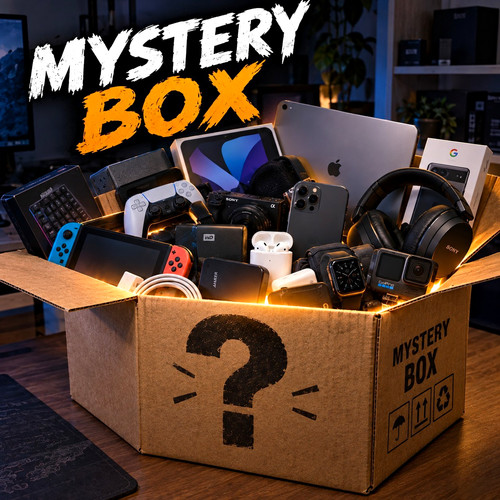 Electronics mystery box - box,