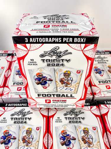 2024 leaf trinity nfl football - 2024,