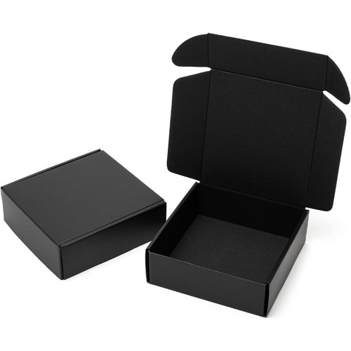 Pack black mailer boxes - pack,