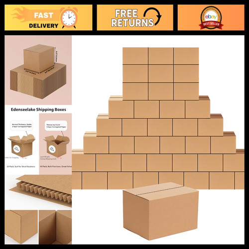 Pack 8x6x6 shipping boxes - pack,