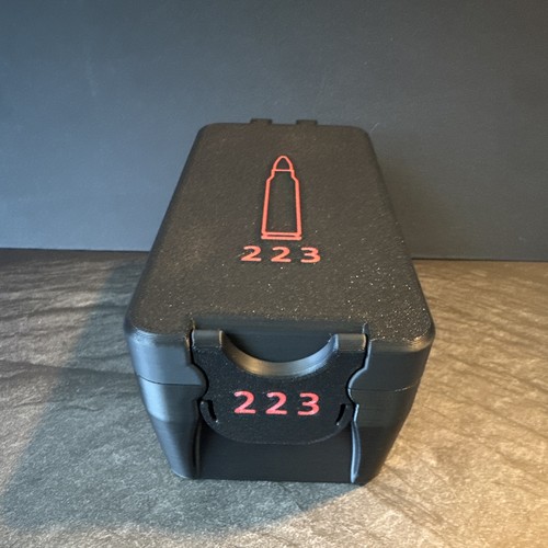 223 ammo box - box, rounds