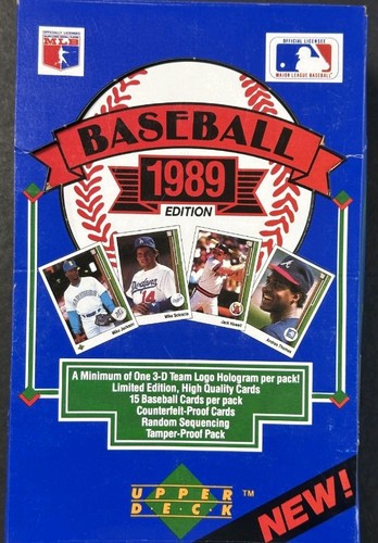 1989 upper deck - 1989, wax