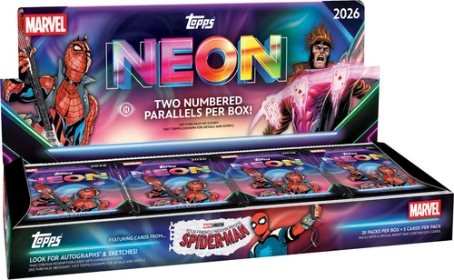 2026 topps marvel neon hobby - 2026,