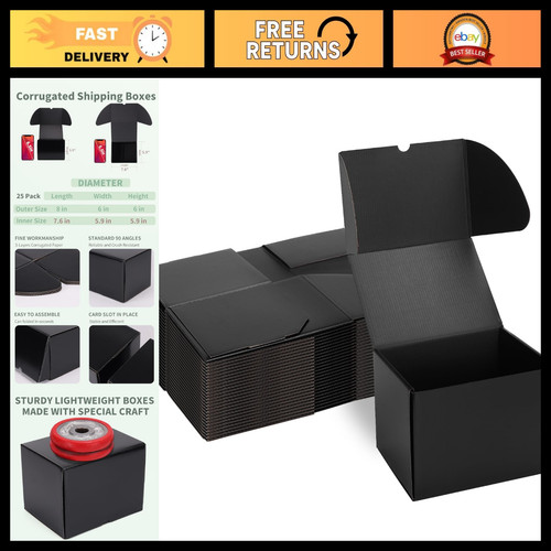 Pack black small shipping - pack,