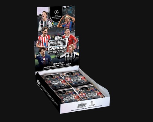 Topps stadium club chrome uefa - topps,