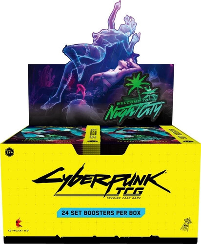 Cyberpunk tcg sealed welcome - sealed,