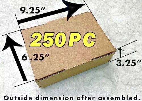 250 pcs x 3 - 9", 6"
