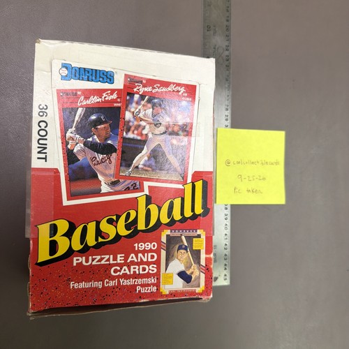 1990 donruss baseball puzzle - baseball,