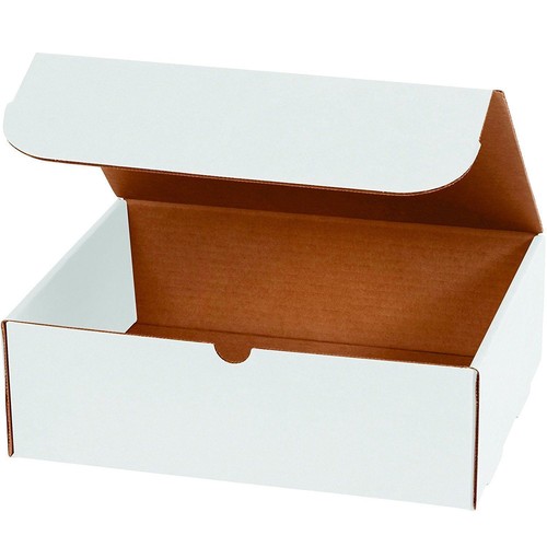 White corrugated mailers many - mailers,