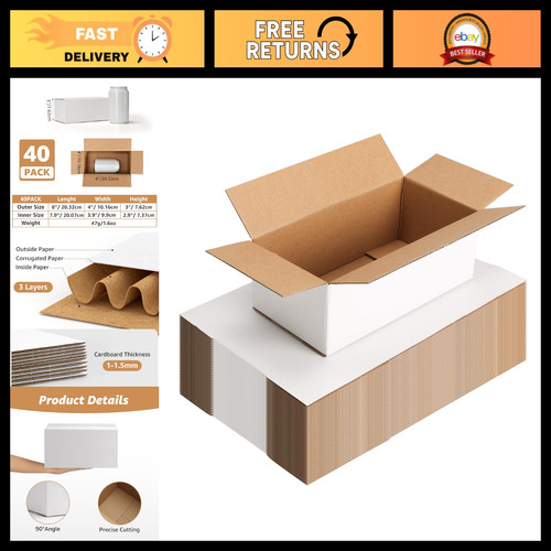 Pack 8x4x3 white - pack,