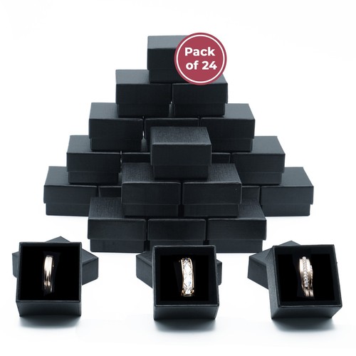 Wholesale black ring gift - wholesale, box